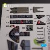 KELIK K72121 Jaguar GR.1/GR.3 - interior 3D decals for Italeri kit 1/72